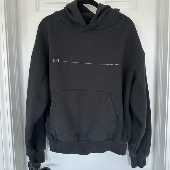 Taylor Swift The Tortured Poets Department TTPD Spotify Exclusive Black Hoodie - Picture 6 of 8